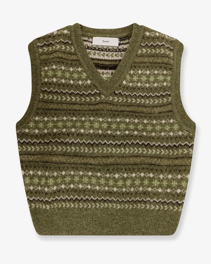 Dunst Crafted Unisex Vest -  - gender_Unisex Green