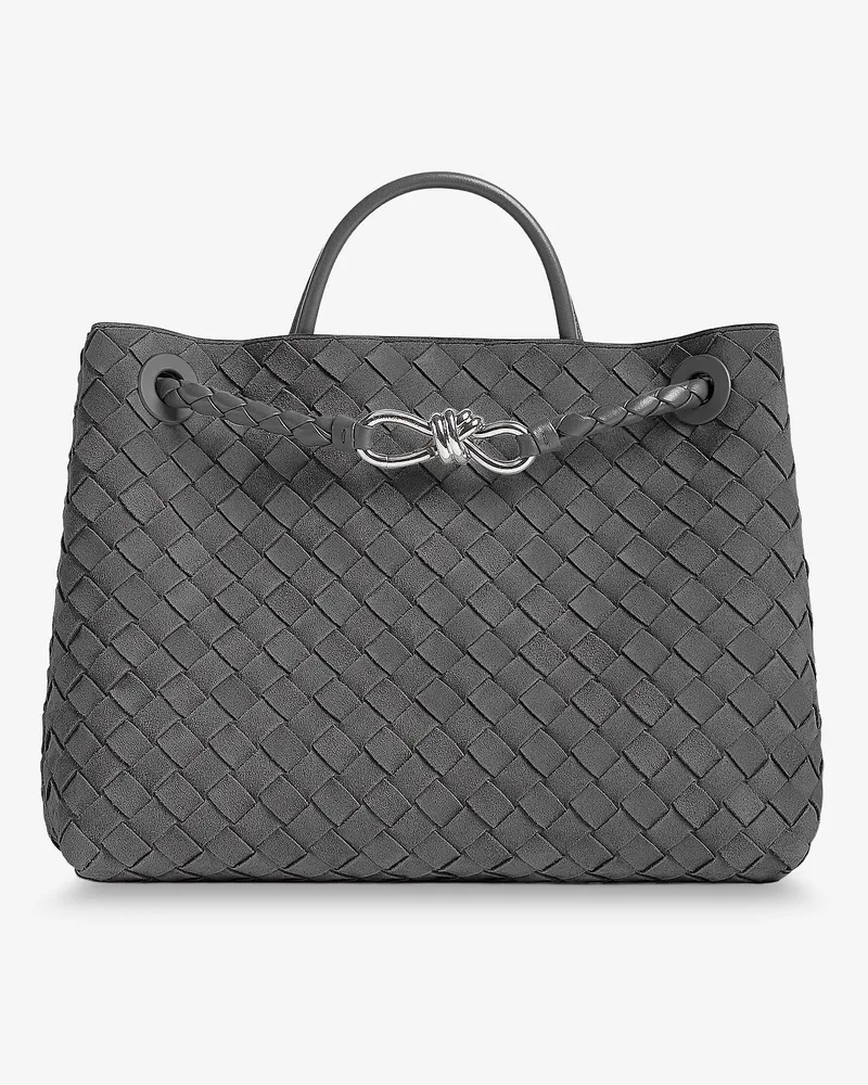 Bottega Veneta Andiamo Medium suede handbag -  - gender_Woman Grey