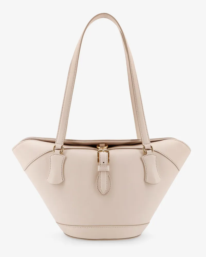 Dolce & Gabbana Coffa Capri leather shoulder bag -  - gender_Woman White