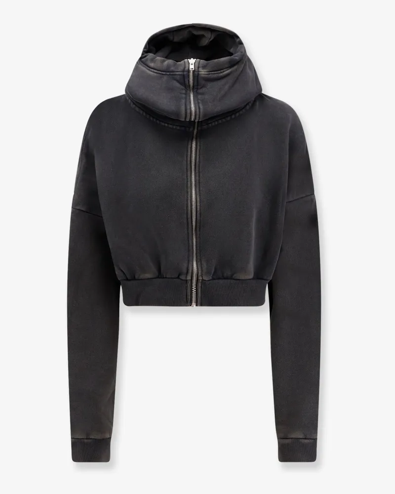 Entire Studios Croppd Full Zip sweatshirt -  - gender_Woman Grey