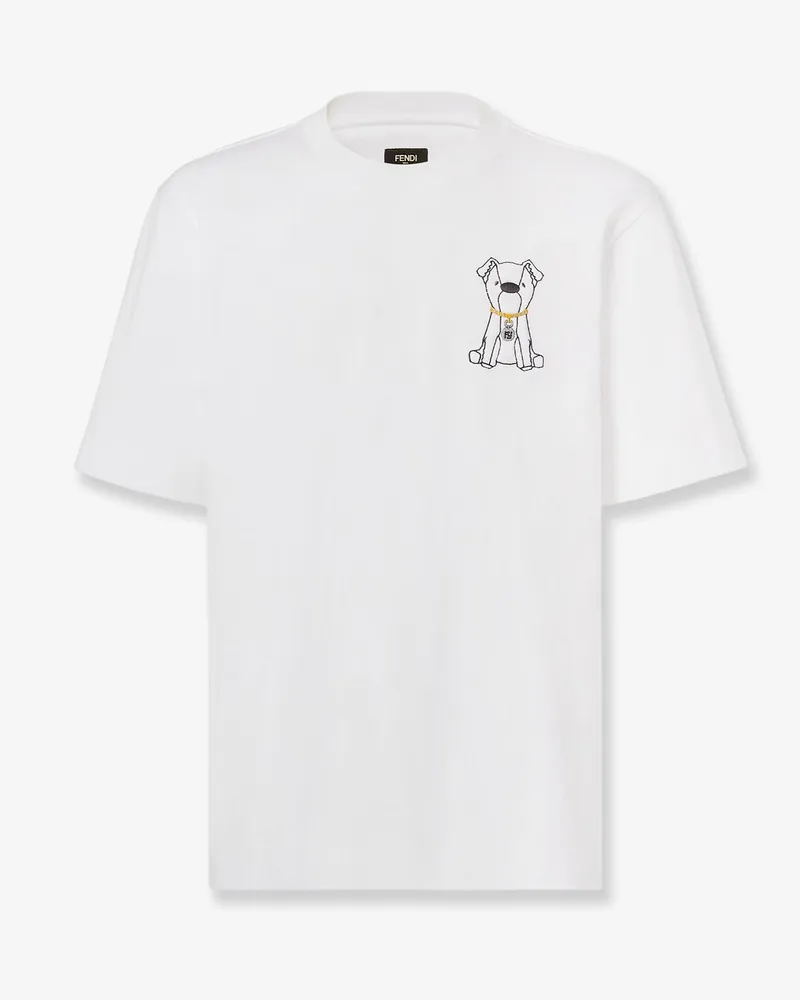 Fendi Cotton t-shirt -  - gender_Man White