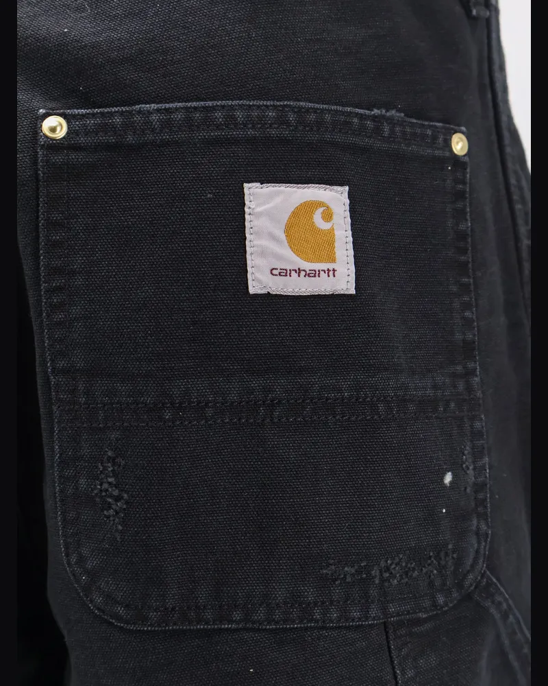 Carhartt WIP Double Knee denim trousers -  - gender_Man Black