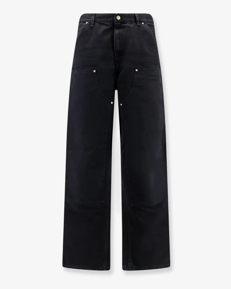 Carhartt WIP Double Knee denim trousers -  - gender_Man Black