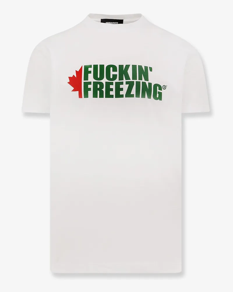 Dsquared2 Cool Fit cotton t-shirt -  - gender_Man White
