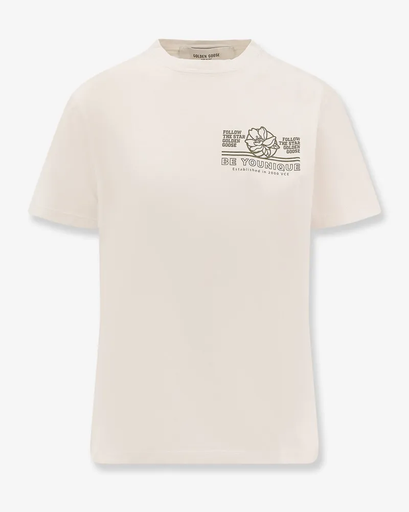 Golden Goose Regular cotton T-shirt -  - gender_Woman White