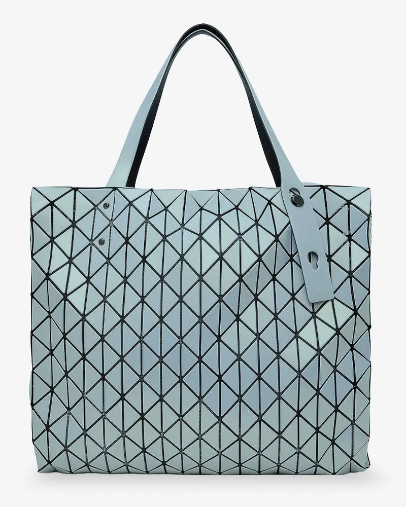Issey Miyake Row Metallic shoulder bag with triangular pattern -  - gender_Woman Green