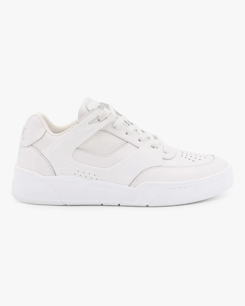 Celine CT-09 leather sneakers with mesh inserts -  - gender_Man White