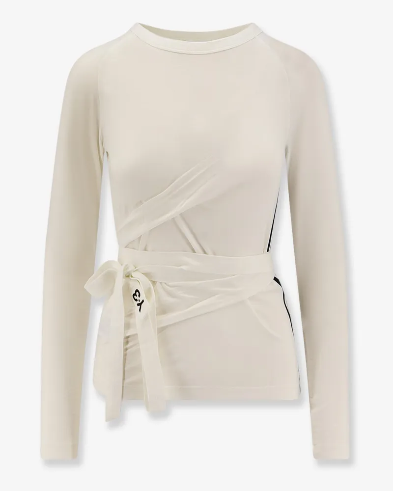 adidas Y-3 stretch lyocell t-shirt -  - gender_Woman White