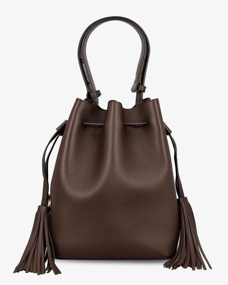 Valentino Garavani So Seau leather bucket bag -  - gender_Woman Brown