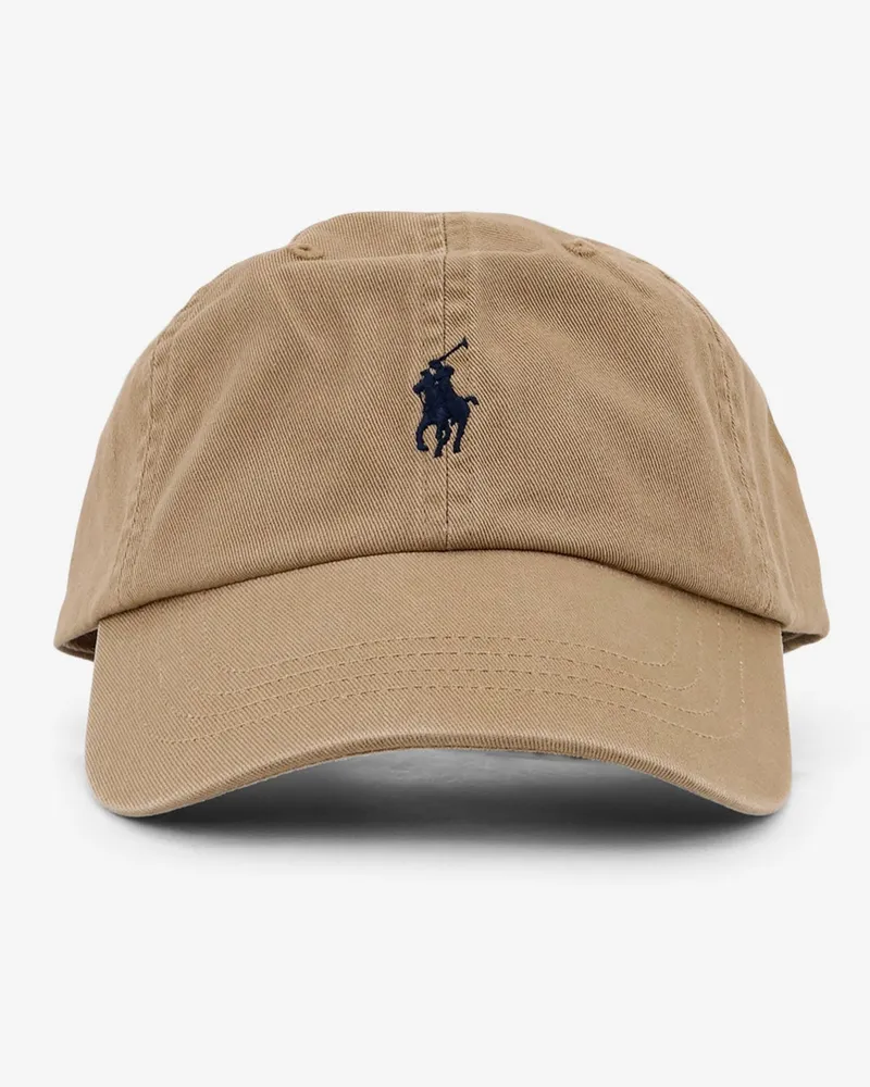 Ralph Lauren Cotton baseball hat -  - gender_Man Beige