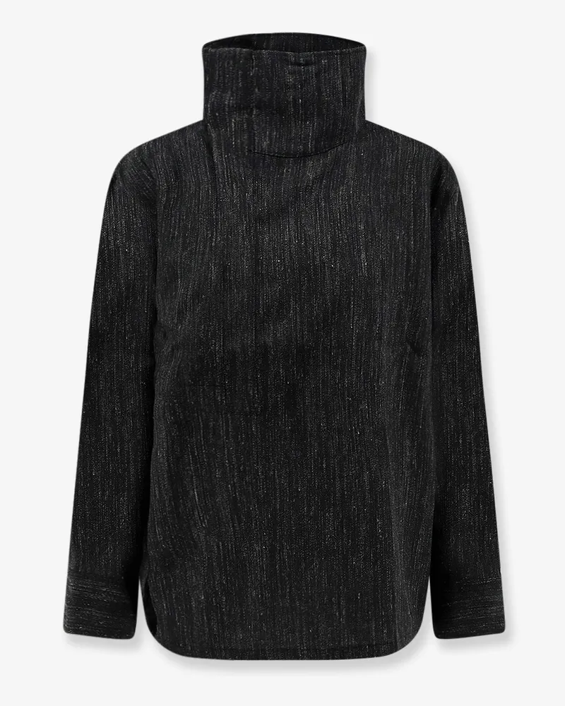 Soeur Lutece virgin wool blend shirt with drawstring -  - gender_Woman Grey