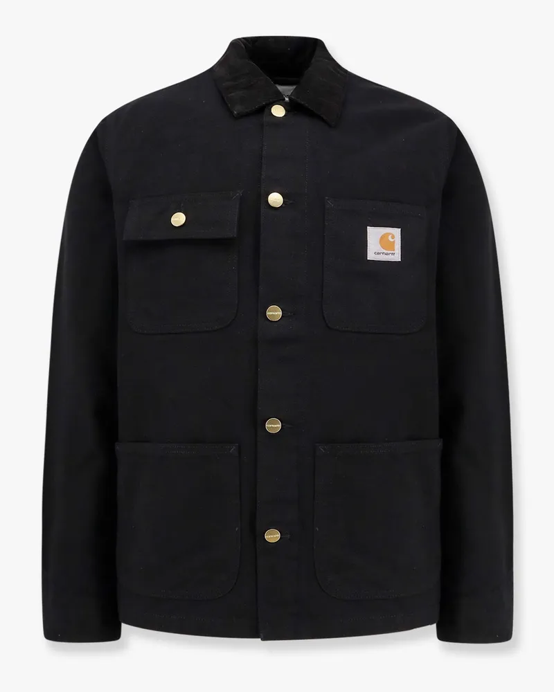 Carhartt WIP Michigan organic cotton jacket -  - gender_Man Black