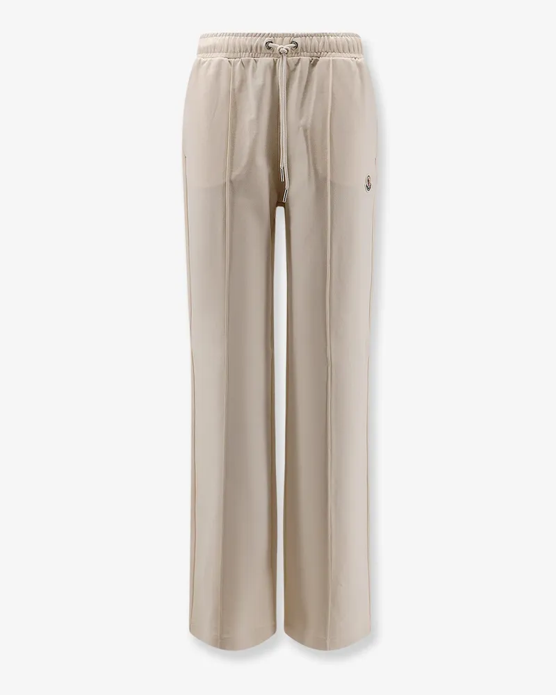 Moncler Cotton Jogging Trousers -  - gender_Woman Beige