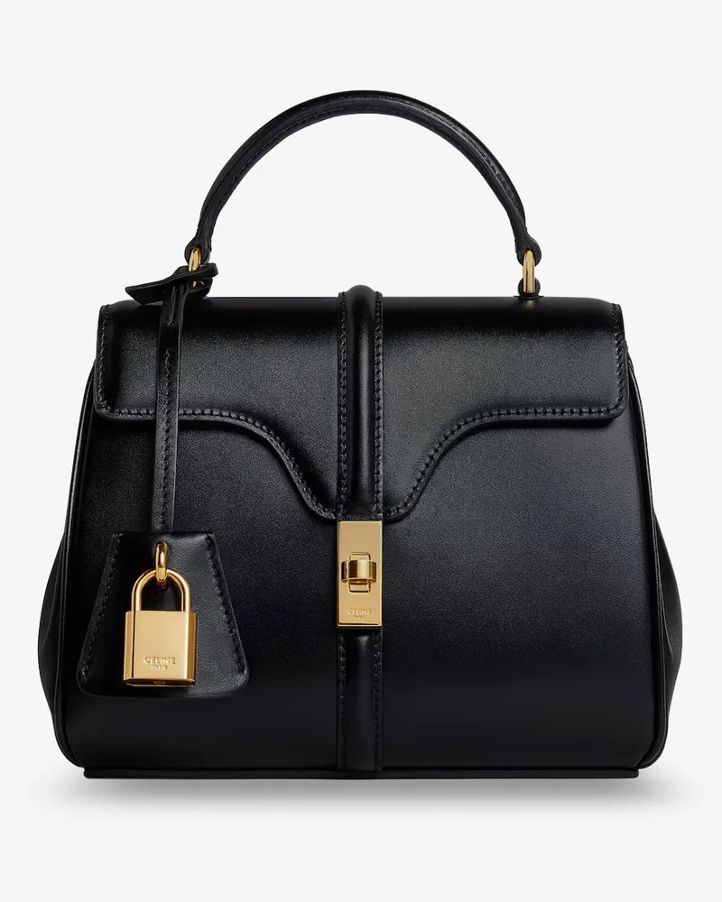 Celine Mini 16 leather crossbody bag -  - gender_Woman Black