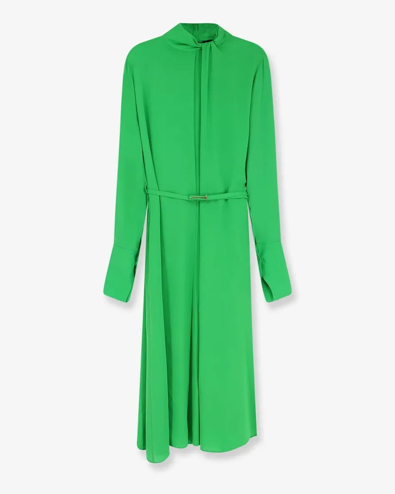 Tom Ford Silk dress with belt -  - gender_Woman Green