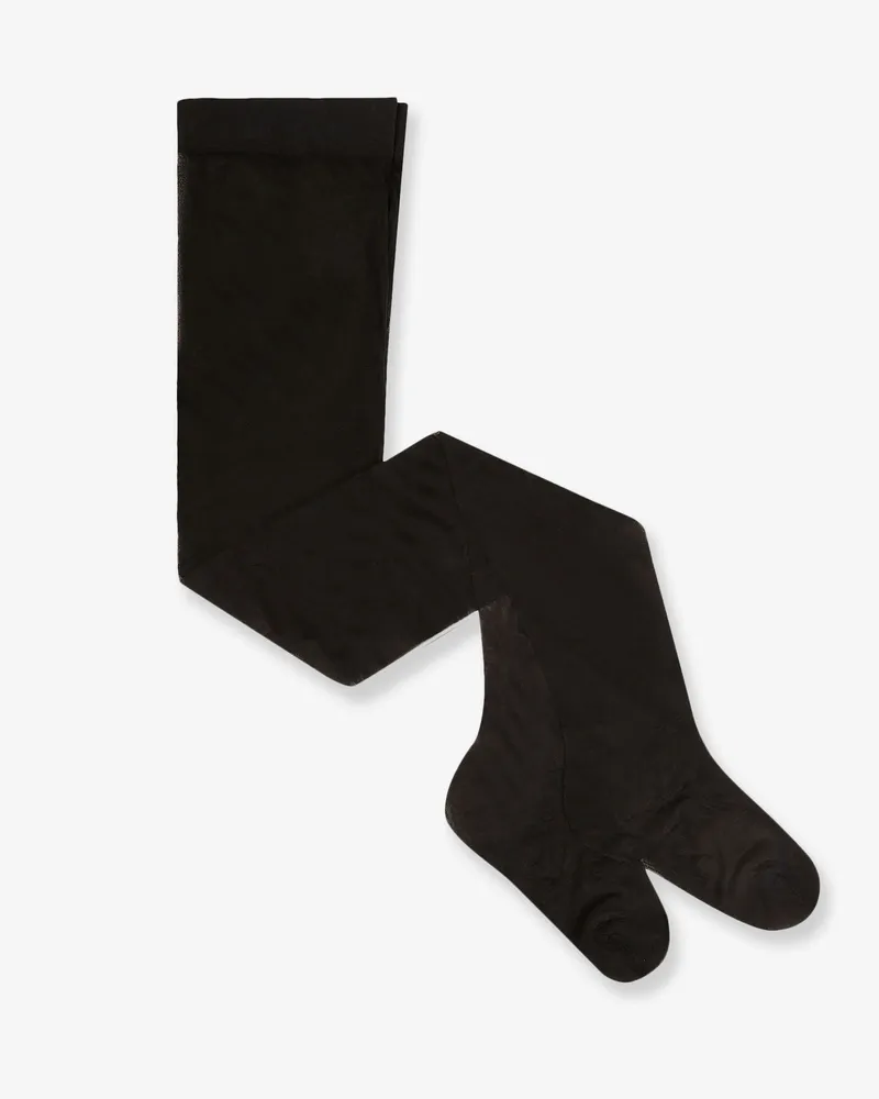 Dolce & Gabbana Tripack stretch nylon socks -  - gender_Woman Black