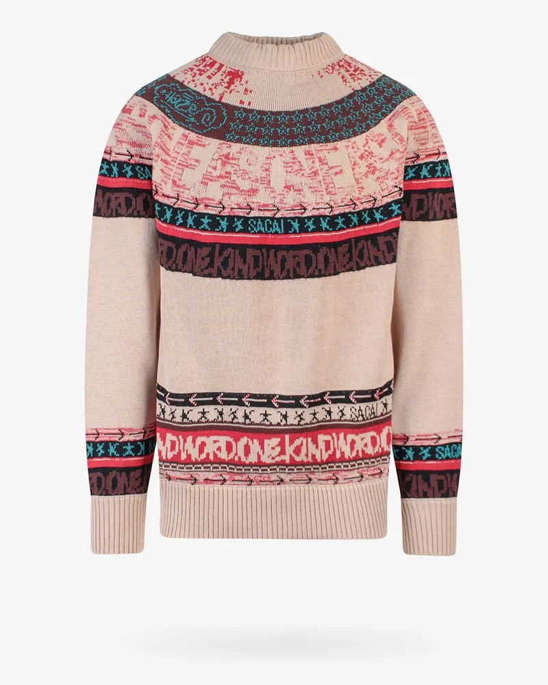 Sacai x eric haze cotton sweatshirt - SACAI - gender_Man Multicolor