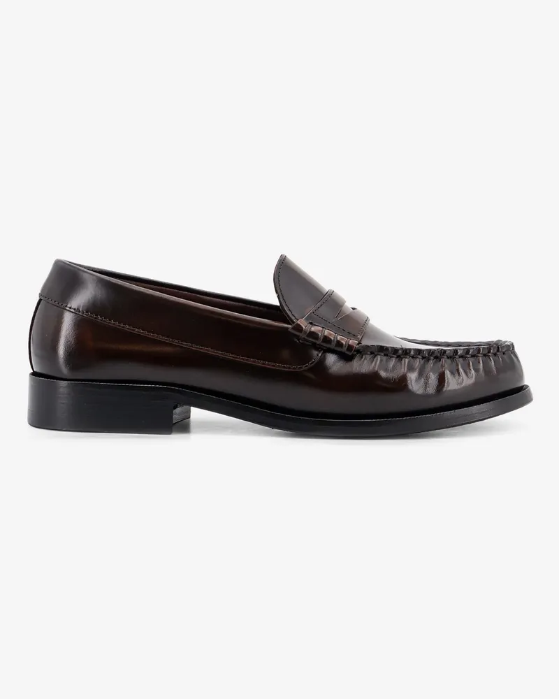 Alohas Leather Rivet loafers -  - gender_Woman Brown
