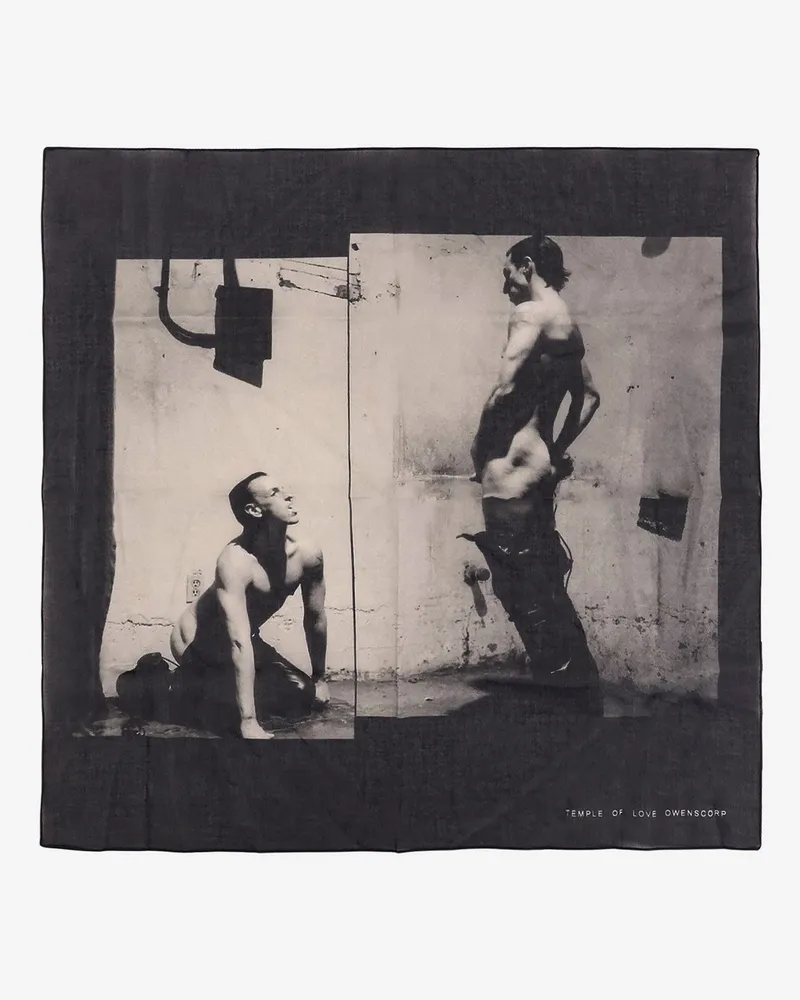 DRKSHDW by Rick Owens Cotton foulard -  - gender_Man Black