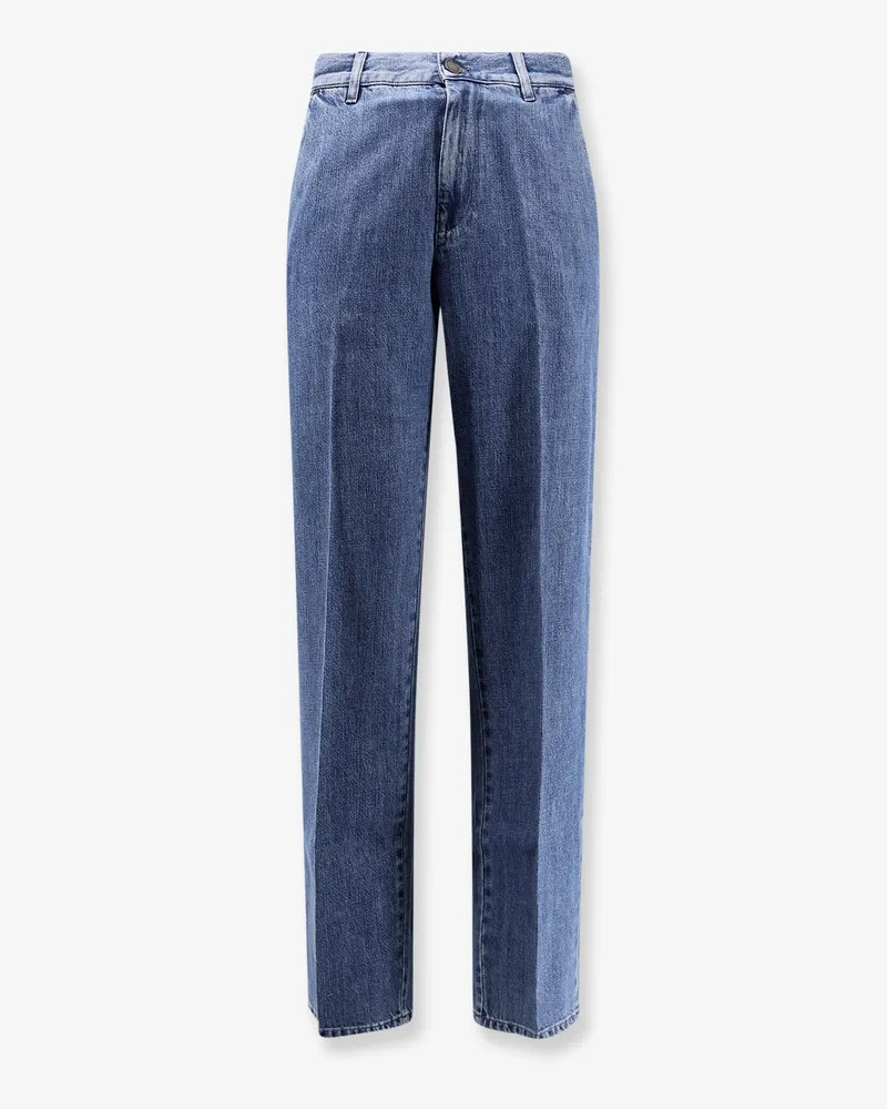 LARDINI Etienne cotton and lyocell jeans -  - gender_Man Blue
