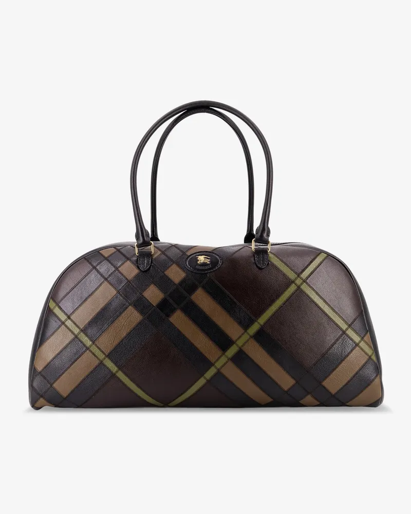 Burberry Bowling Highlands Extra Large leather bag -  - gender_Man Brown