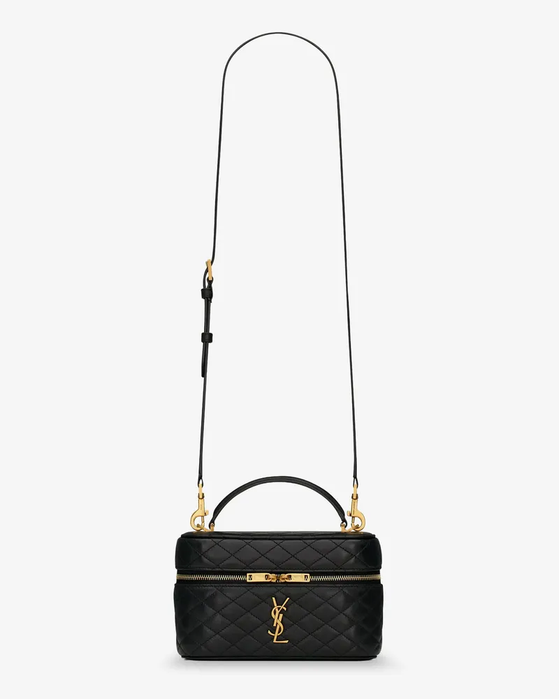 Saint Laurent Gaby Vanity Bag in leather -  - gender_Woman Black