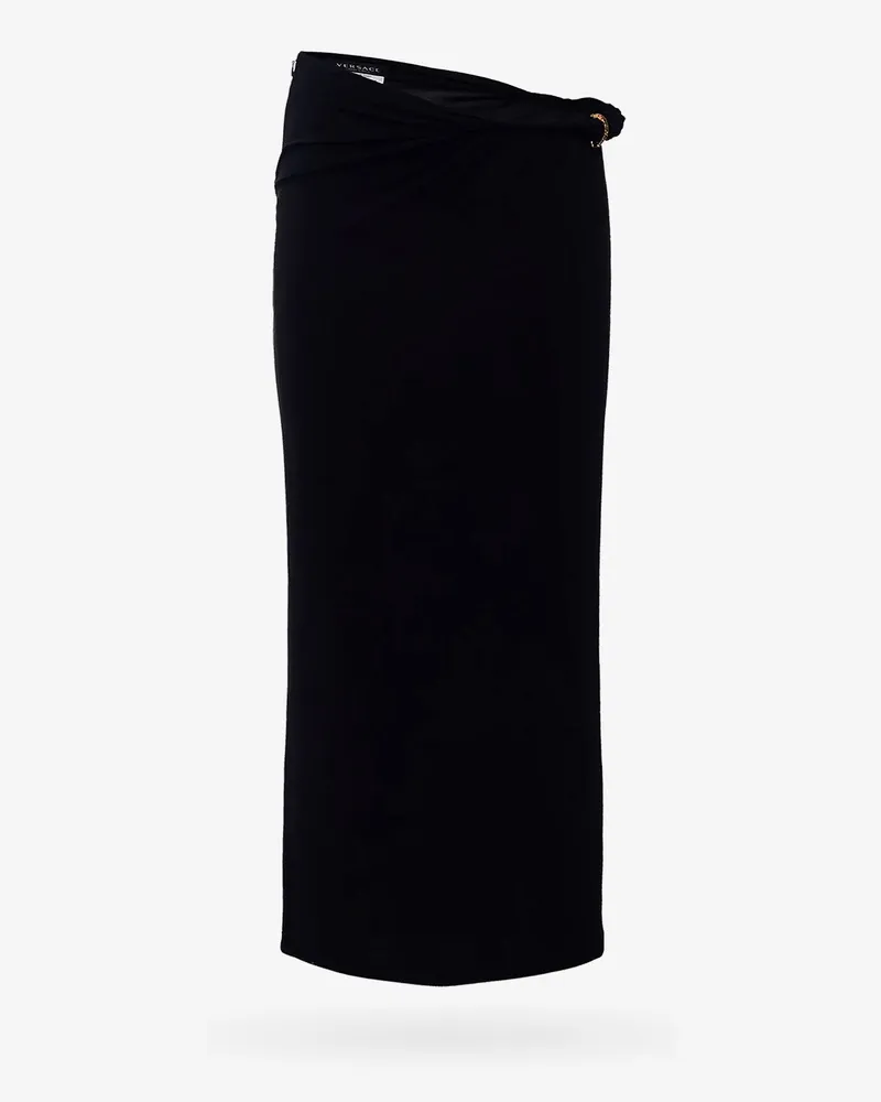 Versace Viscose skirt with torchon -  - gender_Woman Black