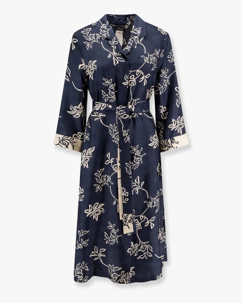 Max Mara Timeo kaftan silk dress with floral print -  - gender_Woman 