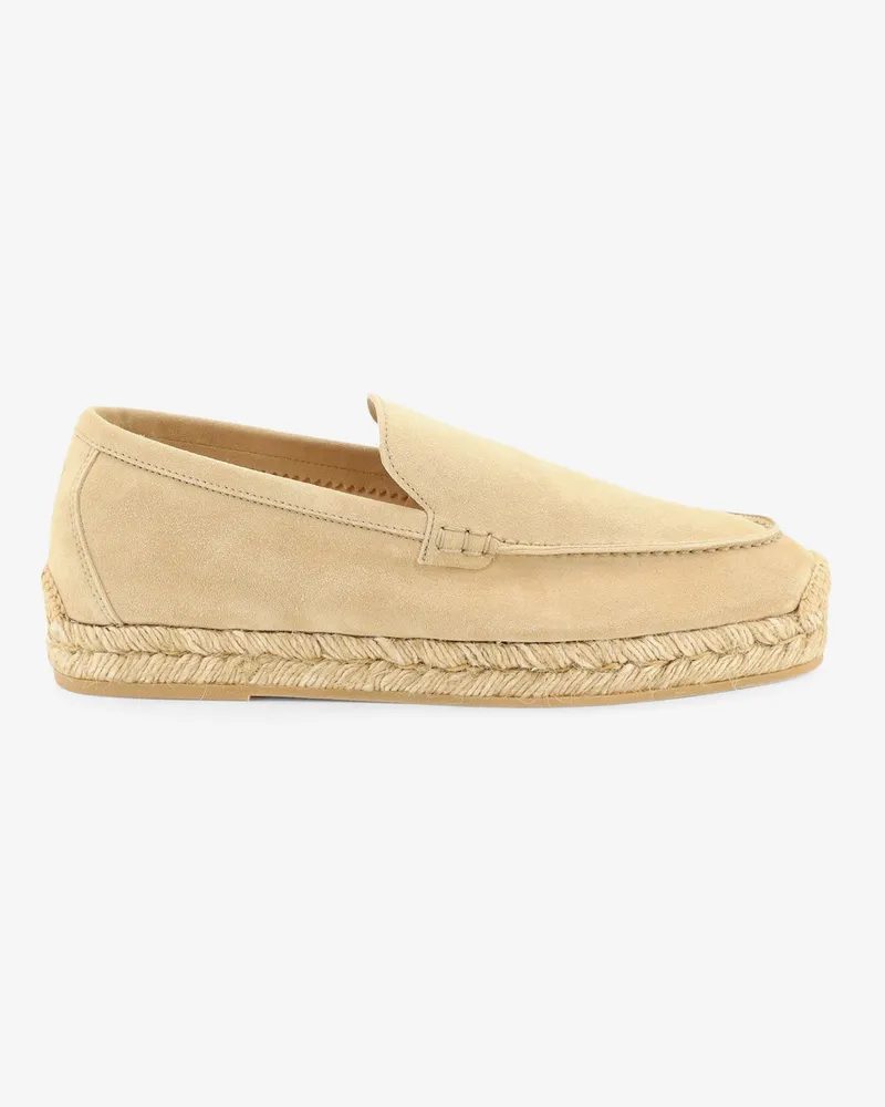 Loro Piana Seaside Walk suede loafers -  - gender_Woman Beige