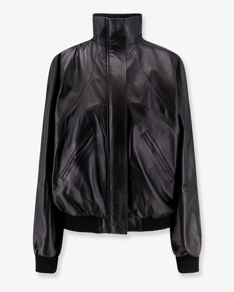 ACTUALEE Leather jacket -  - gender_Woman Black