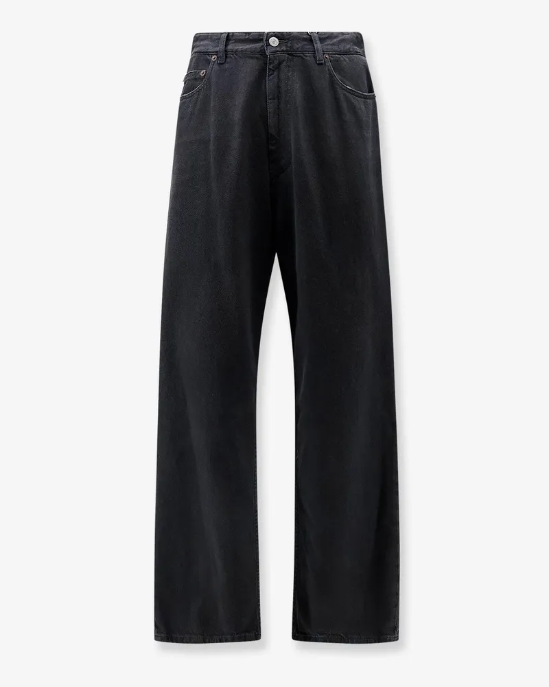 Maison Margiela Black denim trousers -  - gender_Man Black
