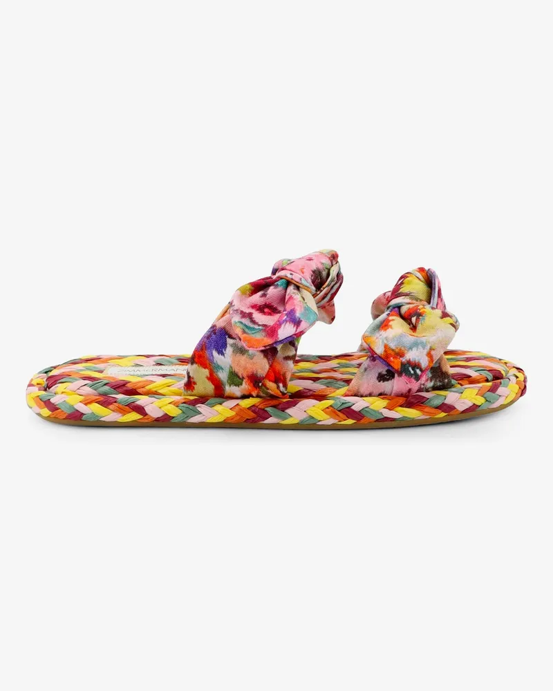 Zimmermann Multicolored raffia Carousel sandals -  - gender_Woman Multicolor