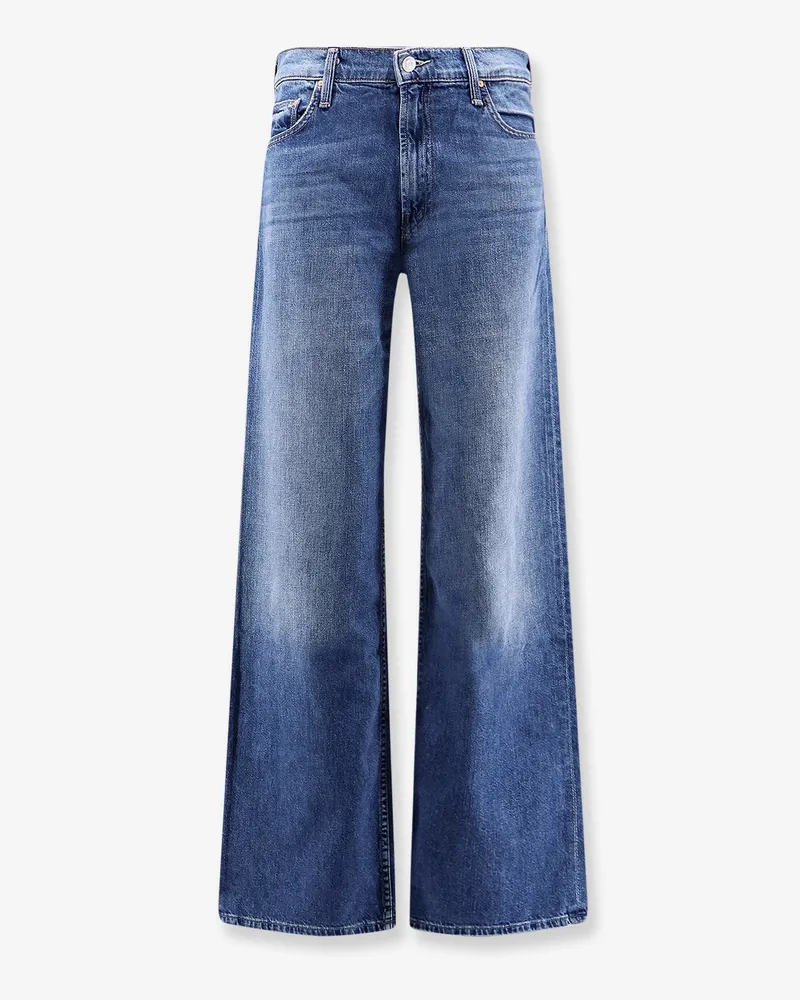 Mother The Rerun Zip Sneak Jeans -  - gender_Woman Blue