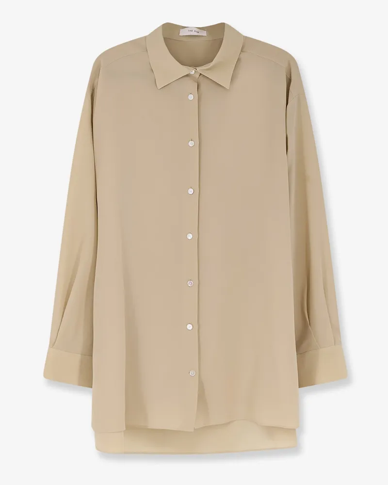 The Row Luka silk shirt -  - gender_Woman Beige