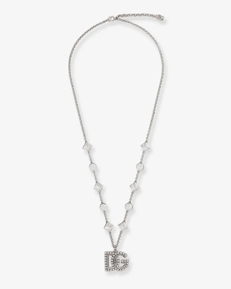 Dolce & Gabbana Brass necklace -  - gender_Woman Silver
