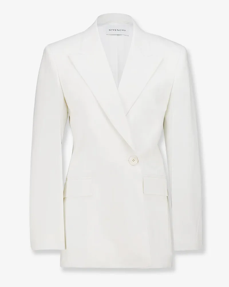 Givenchy Wool and mohair blazer -  - gender_Woman White