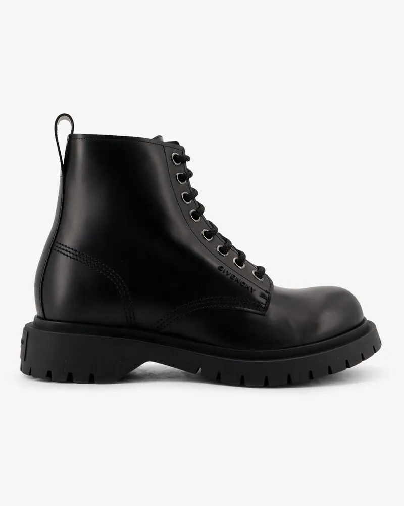Givenchy Leather ankle boots -  - gender_Man Black