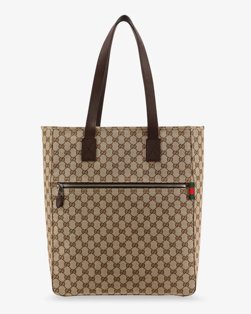 Gucci GG Fabric shopping bag -  - gender_Man Beige