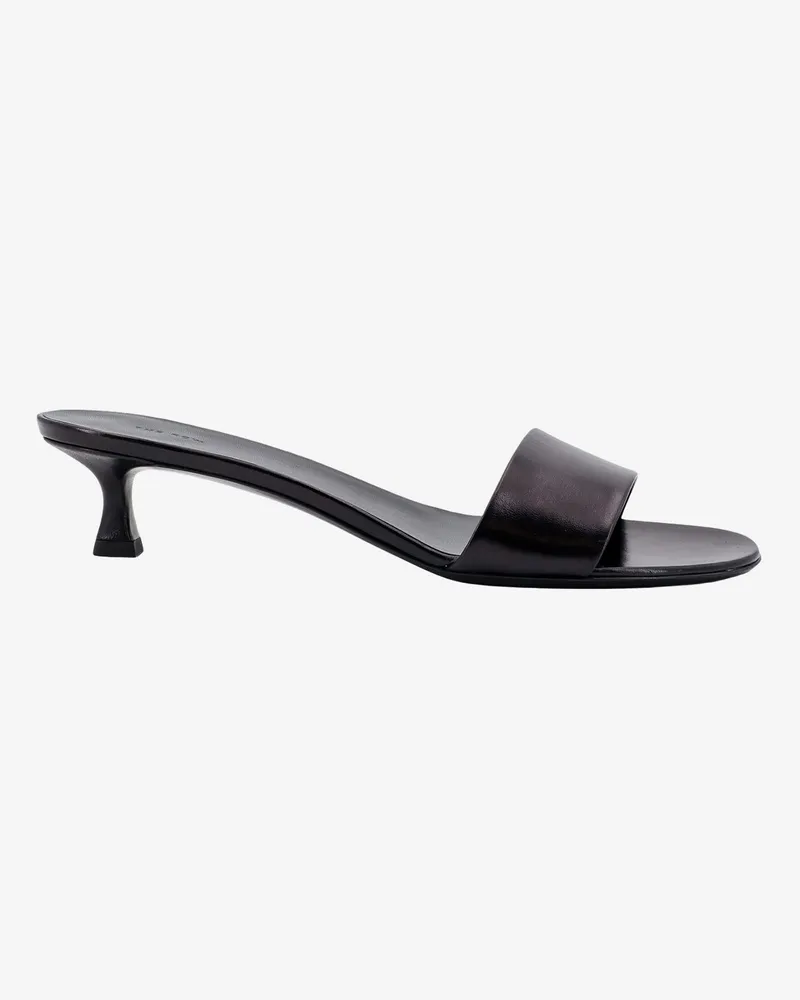 The Row Leather sandals -  - gender_Woman Black