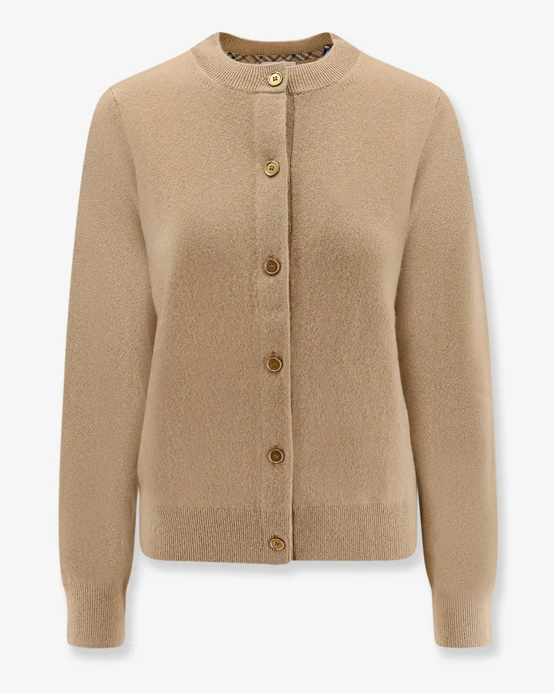 Burberry Clara cashmere blend cardigan -  - gender_Woman Beige