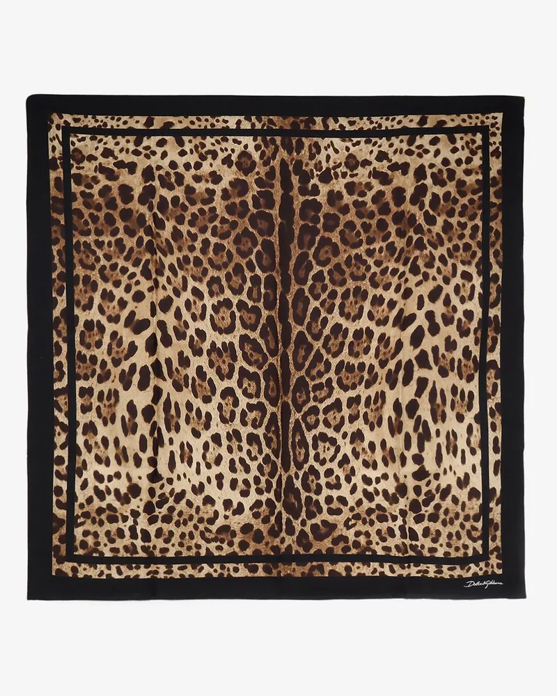 Dolce & Gabbana Silk Foulard -  - gender_Woman Animal