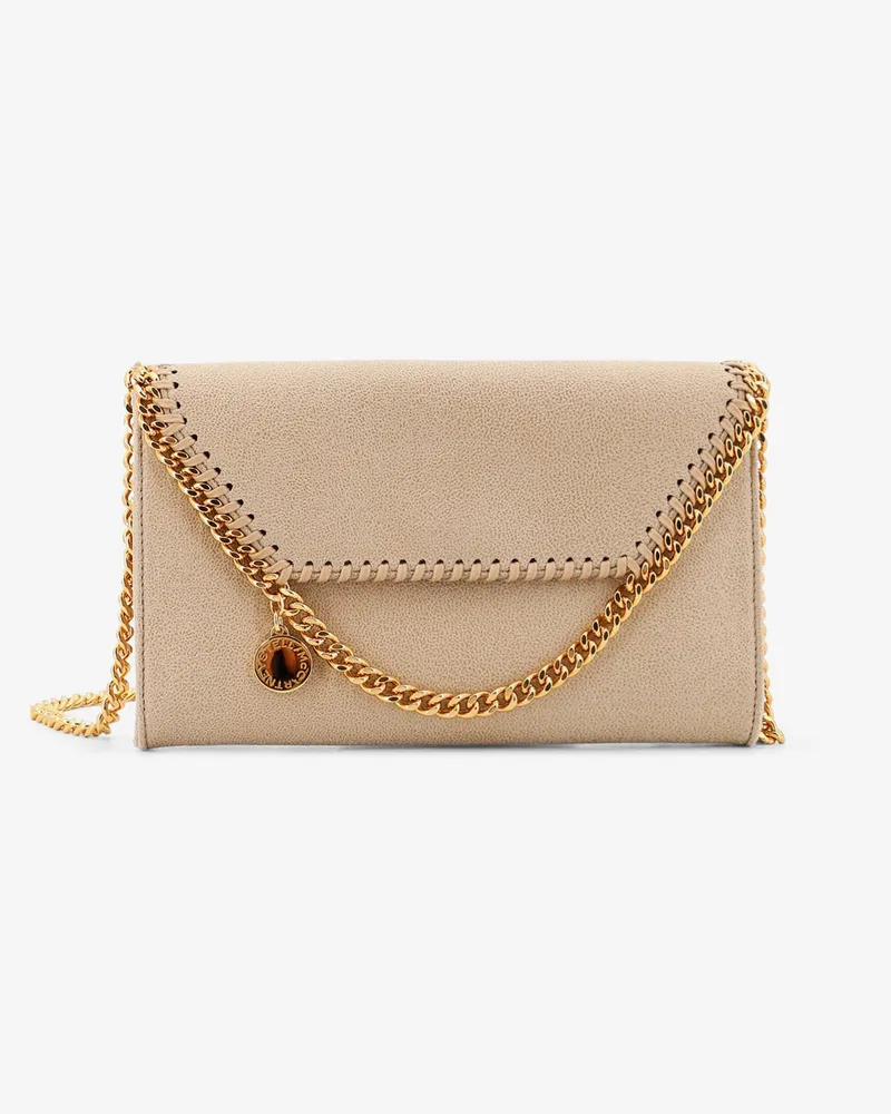 Stella McCartney Falabella Wallet Shaggy Deer crossbody bag -  - gender_Woman Beige