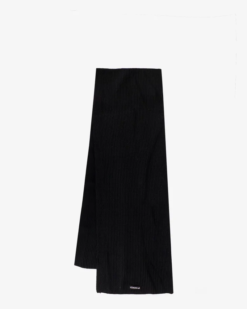 Pinko Slovenia wool blend scarf -  - gender_Woman Black