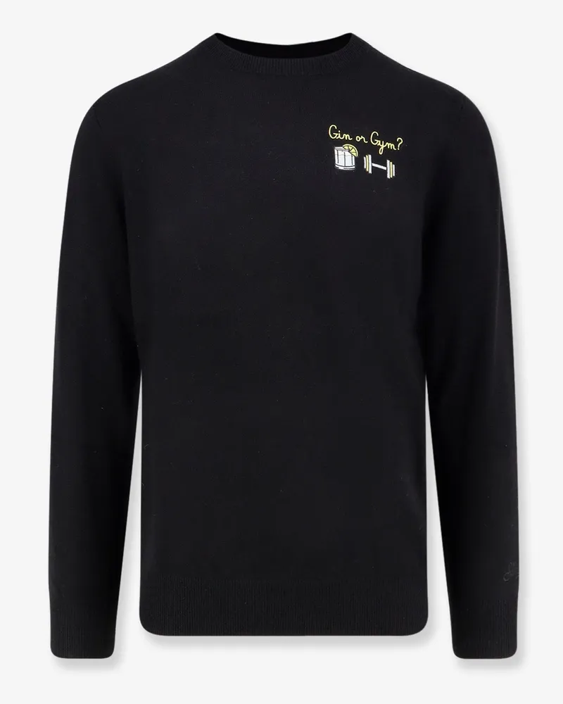 MC2 Saint Barth Heron Light Embry wool blend sweater -  - gender_Man Black
