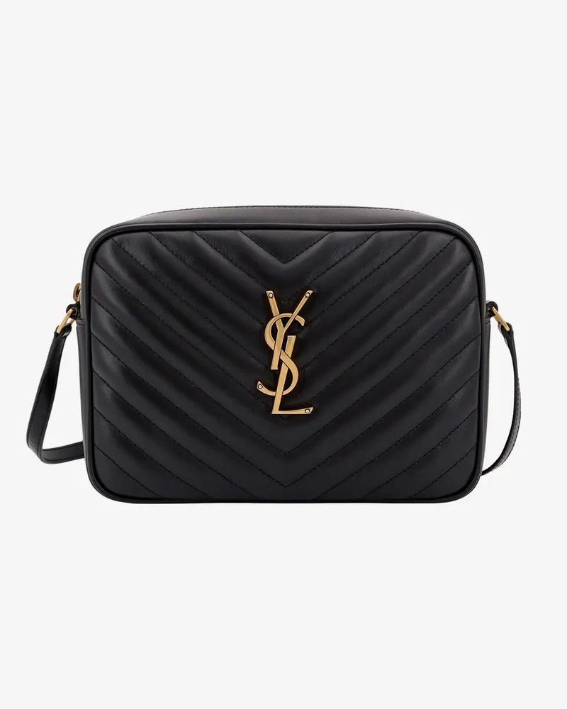 Saint Laurent Quilted leather camera bag shoulder bag -  - gender_Woman Black