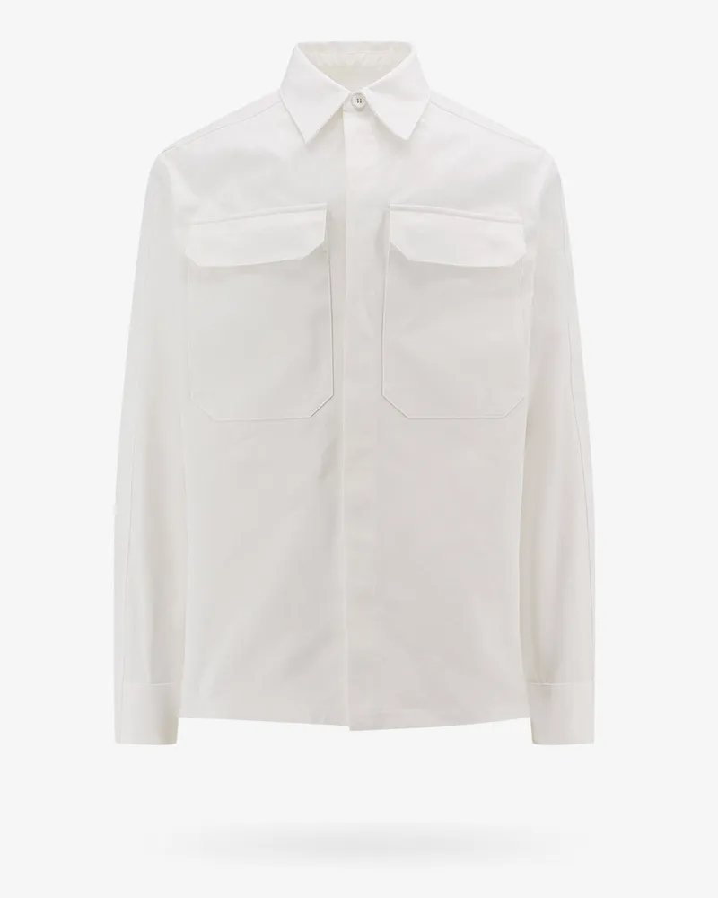 Jil Sander Cotton shirt with side white band -  - gender_Man White