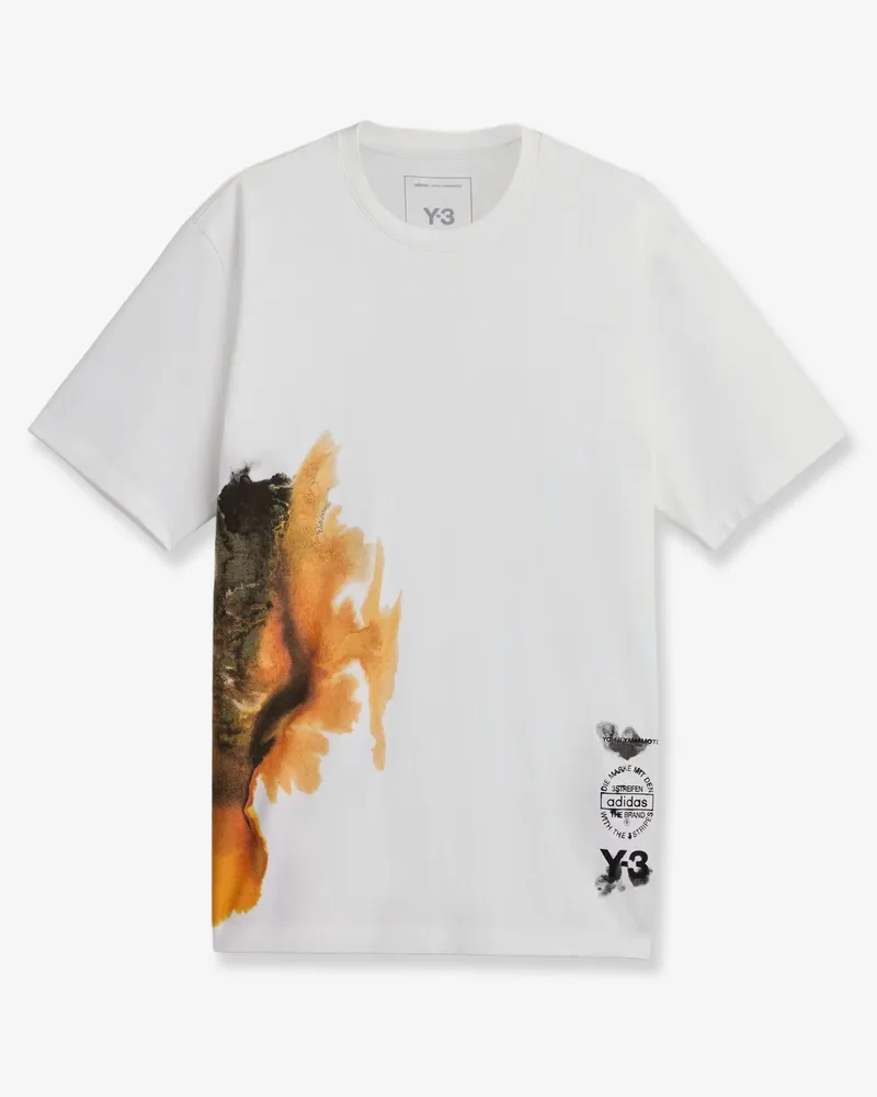 adidas Cotton Gfx SS Tee t-shirt -  - gender_Man White