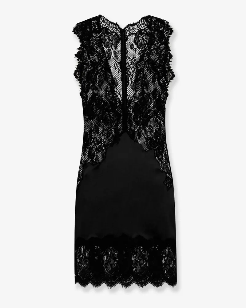 Dolce & Gabbana Lace and satin dress -  - gender_Woman Black