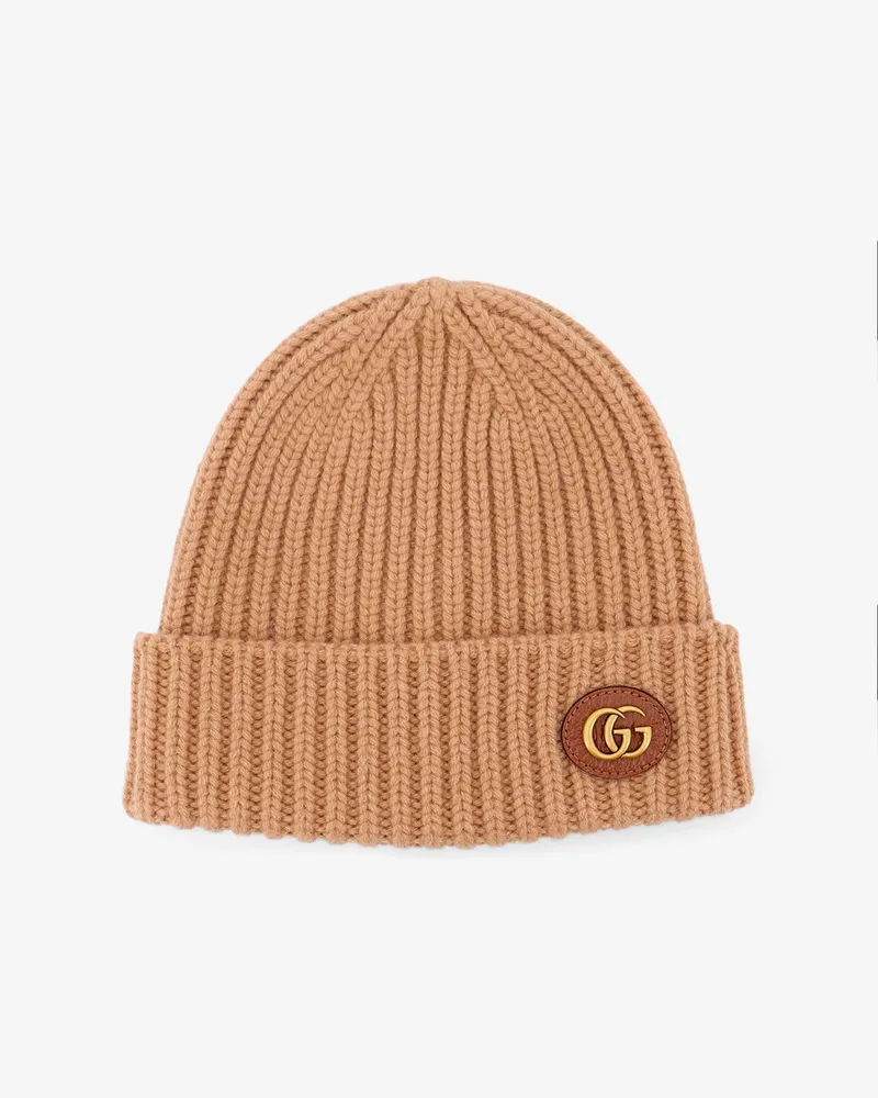 Gucci Wool and cashmere blend hat -  - gender_Woman Beige