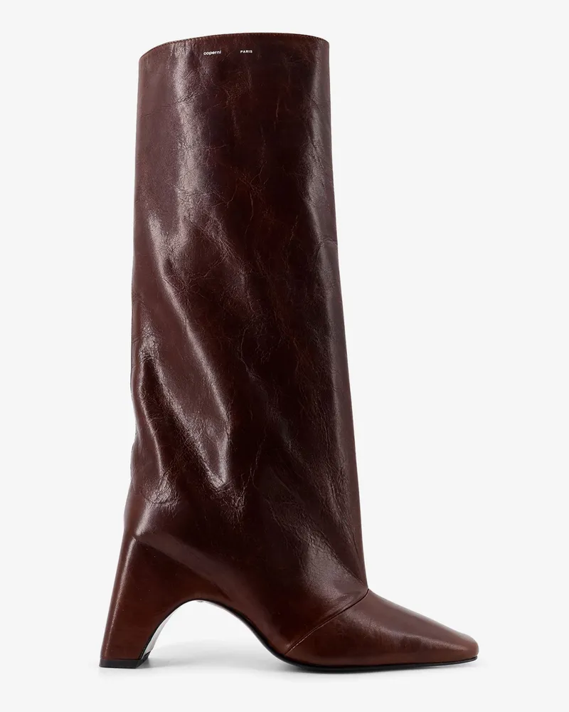 COPERNI Bridget leather boots -  - gender_Woman Brown